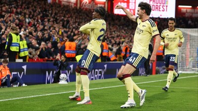 Arsenal beat Nottingham Forest in Premier League. (Picture Credit: AP)