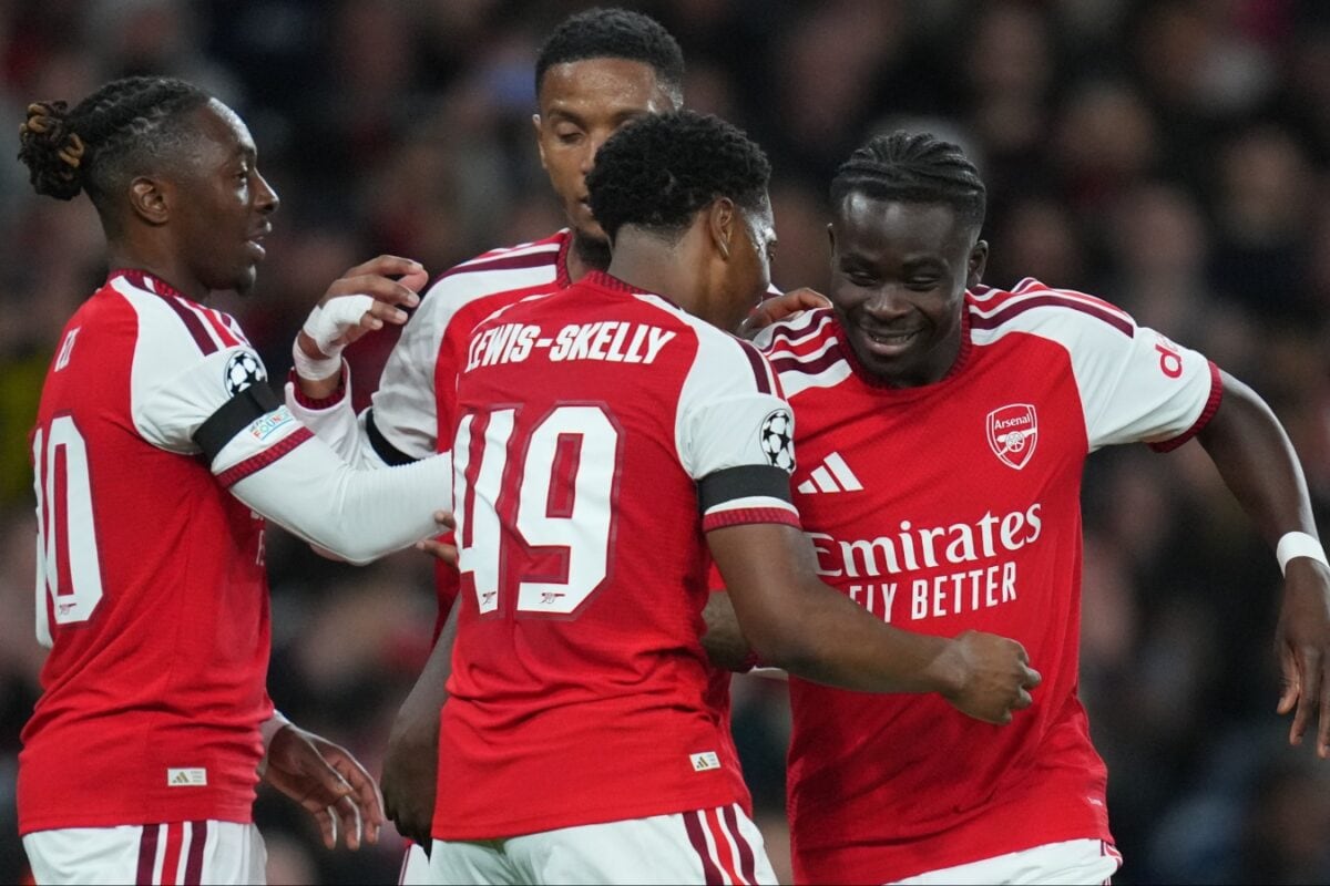 Arsenal Score 3 Goals In 7 Minutes To Extend Perfect Start In Champions League