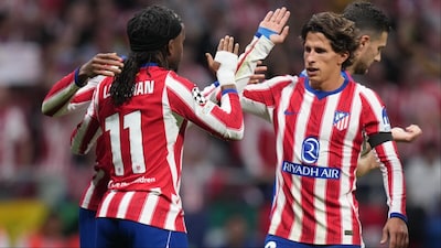 Atletico Madrid defeat Manchester United in Champions League. (Picture Credit: AP)