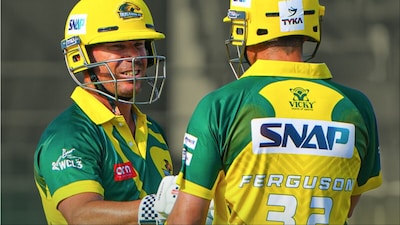 Australia Champions vs South Africa Champions Live Cricket Score, WCL 2026: Stay updated with AUS vs SA Ball by Ball Match Updates and Live Scorecard from Sharjah. (Picture Credit: X/WclLeague)