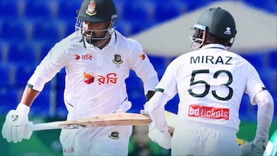 Tanzid Hasan Tamim (83), Shadman Islam (67) and Litton Das (53) scored half-centuries for Bangladesh on Day 1 of one-off Test in Abu Dhabi. (Picture Credit: X/@BCBtigers)