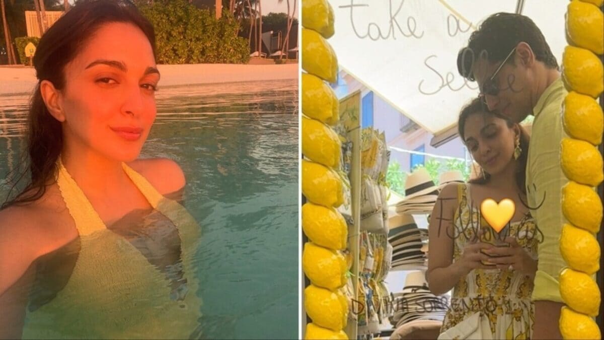 Pregnant Kiara Advani Flaunts ‘Mama Glow’ In Beach Holiday Pics With Sidharth Malhotra, Daughter Saraayah