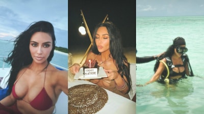 Kim Kardashian Celebrates Pre-Birthday Getaway In The Philippines