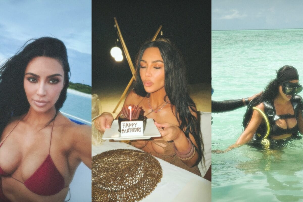 Bikinis & Cake By The Beach, That's How Kim Kardashian Bringing In Her 45th Birthday In Philippines
