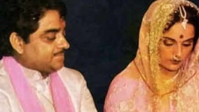 Shatrughan Sinha wishes 'his bestest half' wife Poonam Sinha on her birthday, shares wedding pic