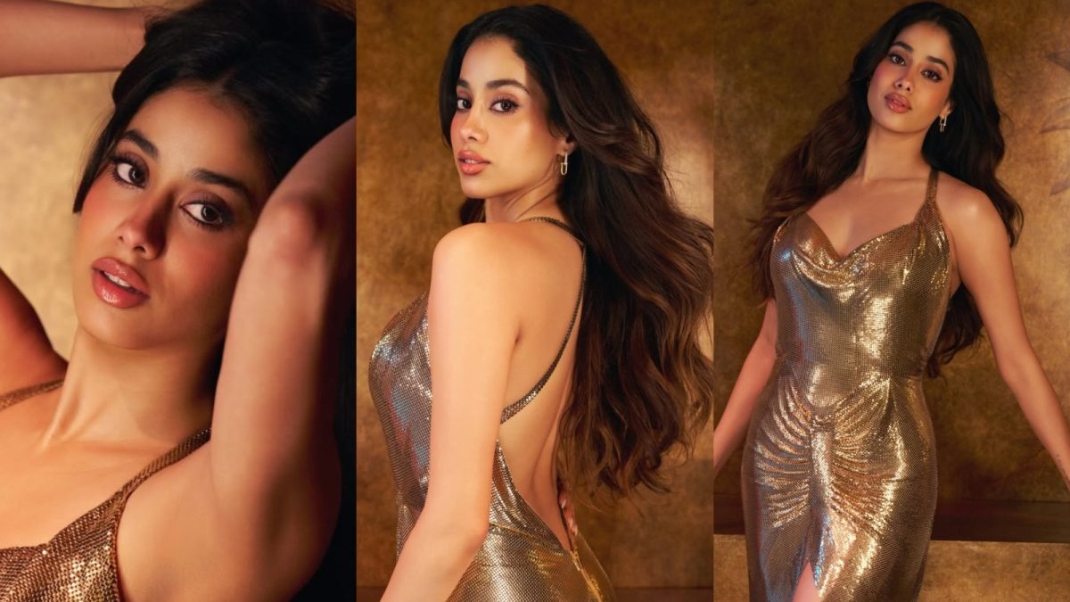 Janhvi Kapoor's Gold Backless Dress OnKoffee With Karan Is Just As Bold As Her Rapid Fire Takes
