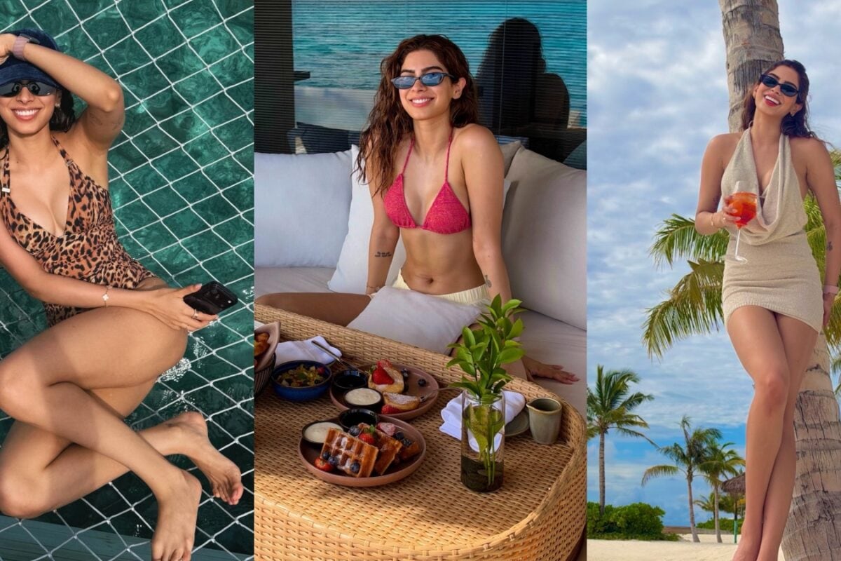 Cheetah Print Bikini To Jet Skis & Floating Breakfast, A Peek Into Khushi Kapoor's Maldives Vacation