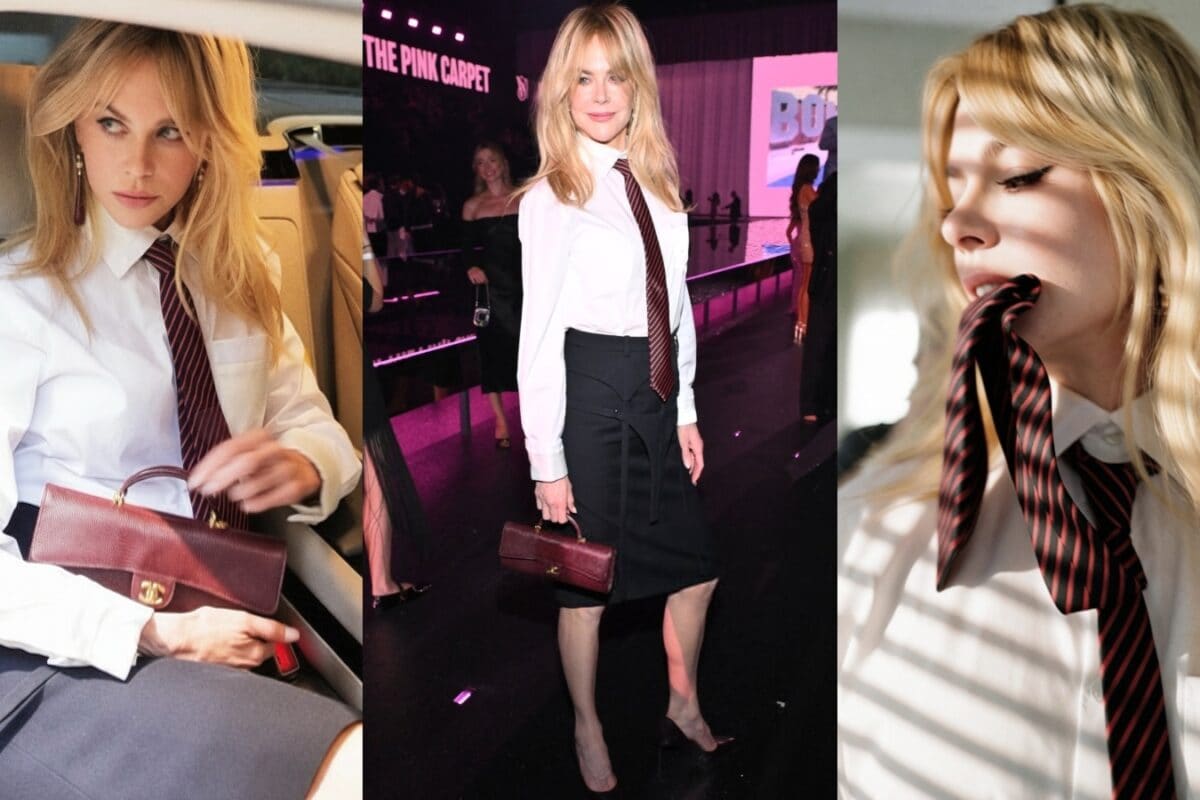 Nicole Kidman Adopts Babygirl Persona In Corp-Core Outfit, Visible Garter At Victoria's Secret