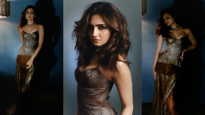 Vedika Pinto Dazzles in Corset Dress, Channels Major Femme Fatale Energy