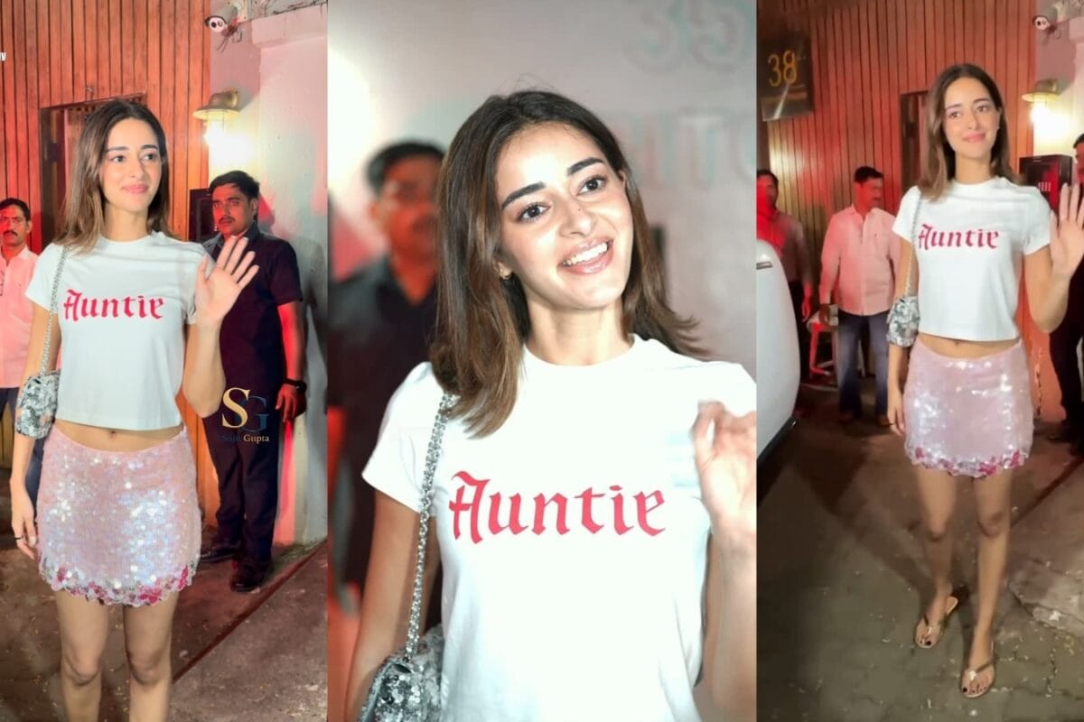 Ananya Panday Takes 'Auntie' Duties Seriously, Attends Alanna Panday’s Baby Shower