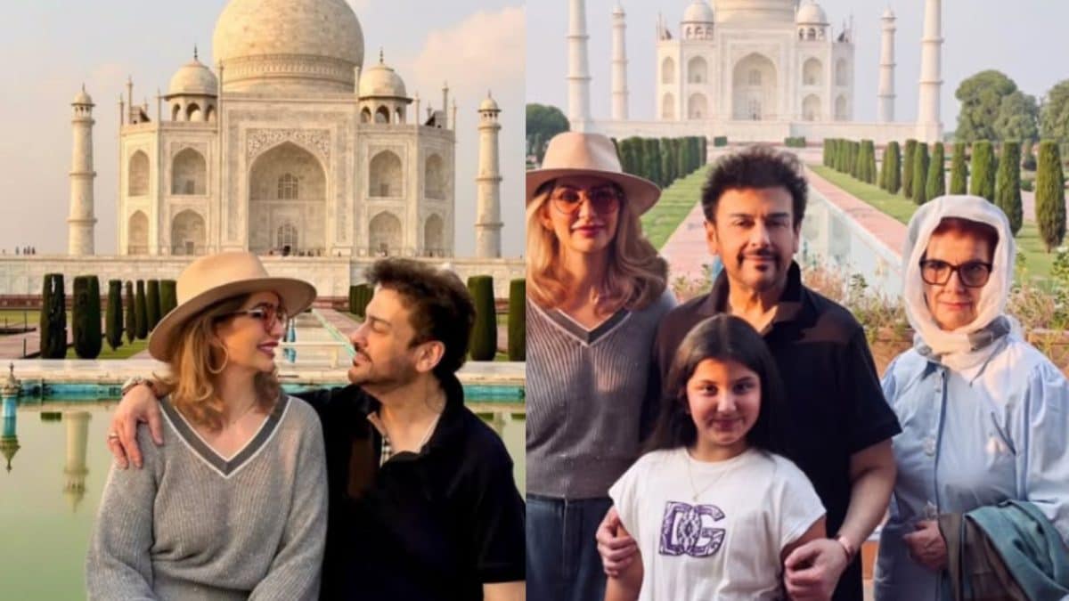 Adnan Sami Shares Taj Mahal Pictures With Wife Roya, Calls It A Magnificent Monument Of Love