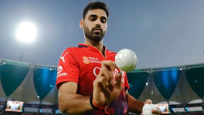 Can Bhuvneshwar Kumar make it to the 2027 World Cup? (AFP)