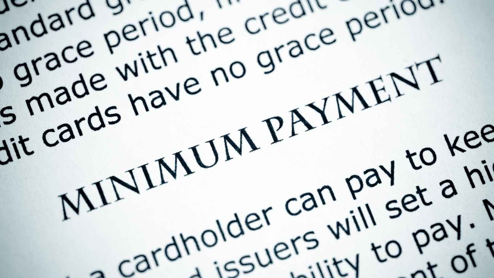 Minimum payments serve as a short-term safety net, not a debt-clearing plan. Stop asking if you can manage this month's minimum, and ask yourself: "Is my balance falling, and when will I be completely debt-free?" 