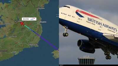 London-Chicago British Airways Flight Turns Back After Emergency Declared Over Ireland
