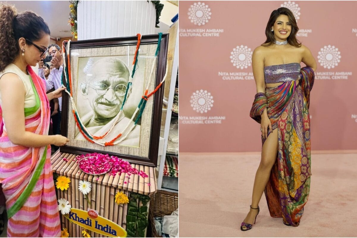 Kangana Ranaut To Priyanka Chopra: 5 Actresses Who Made Khadi Look Effortlessly Chic