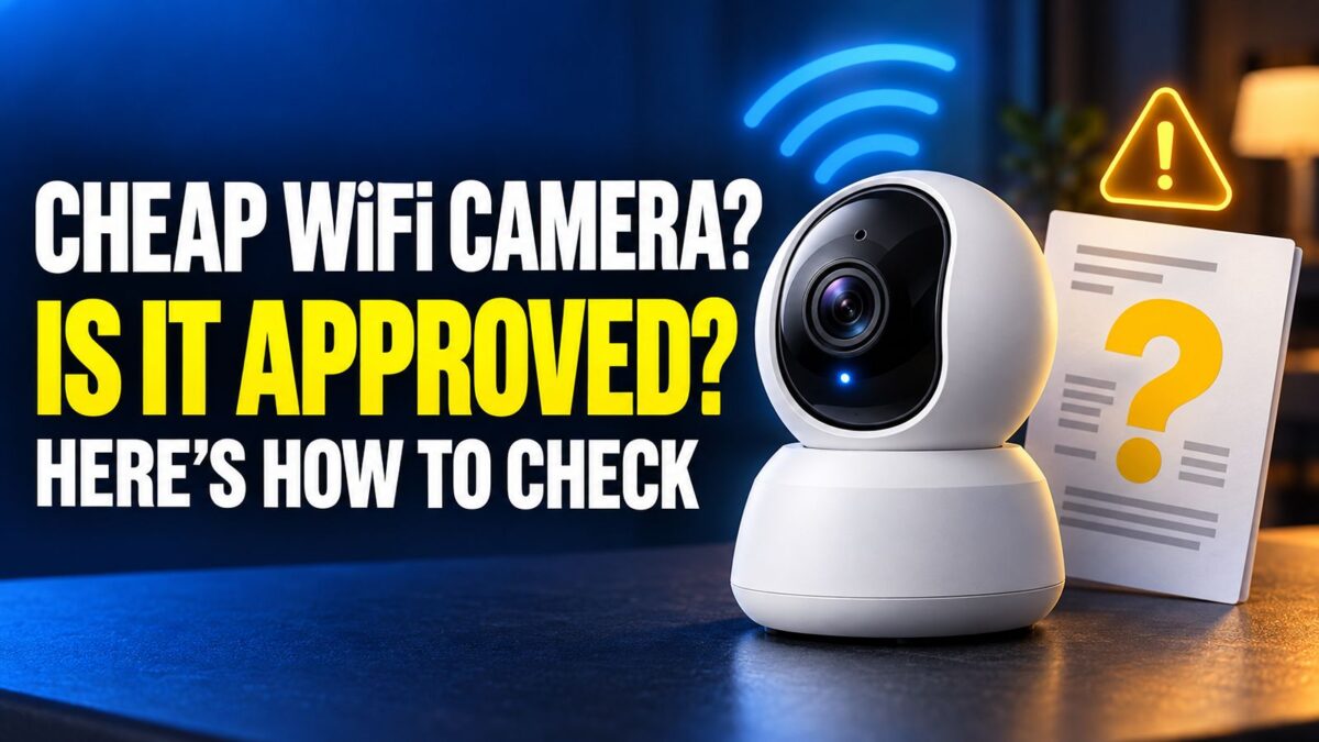 India cracks down on unapproved Wi‑Fi cameras sold online