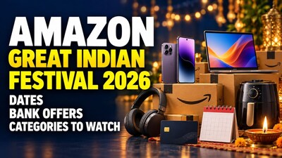 Amazon Great Indian Festival 2026 Early Deals: Phones, Laptops, TVs And Wearables On Discount