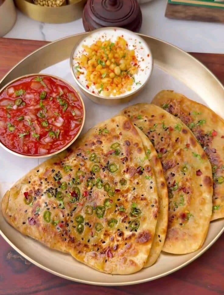 Instant Paratha Add A Spicy Twist To Breakfast With This Chilli Garlic Dal Paratha