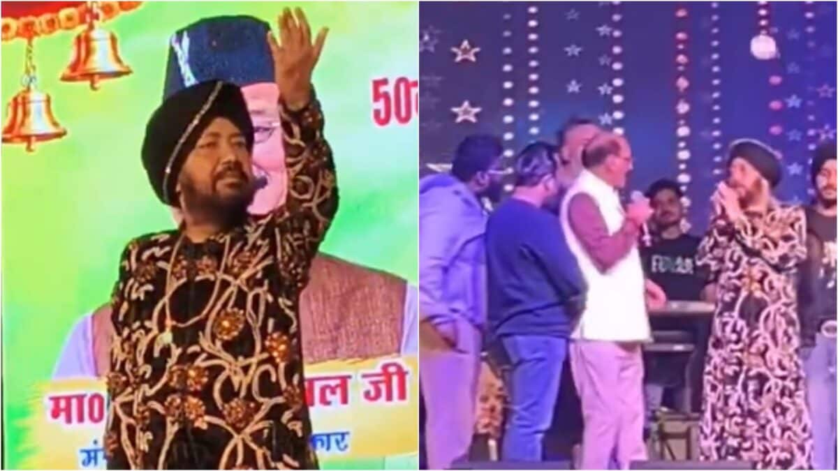 Uttarakhand minister interrupts Daler Mehndi’s performance at Kunjapuri fair
