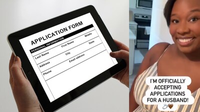 Patterson titled the form “So…You’re Interested?” and used it to go beyond the usual dating-app questions.(Image: Instagram/@Arin Patterson)
