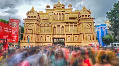Kolkata during Durga Puja is a spectacle of its own. Streets stay busy well into the night, neighbourhood pandals compete for attention, and the city moves between elaborate installations, traditional rituals and plates of festive food. For visitors planning their holiday around the celebrations, however, there is more to explore beyond the city's famous pandal circuit.A few hours on the road can take you from Kolkata's urban bustle to mangrove-lined waterways, quiet university towns, historic temple complexes and stretches of the Bay of Bengal. If you have an extra day or two during your Durga Puja visit, these five destinations within approximately 200 km of the city make for rewarding short breaks.