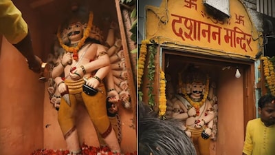 Dussehra Special: The 136-Year-Old Kanpur Temple That Opens Only Once A Year To Worship Ravan (Credit: Instagram/Kanpurcityofficial)