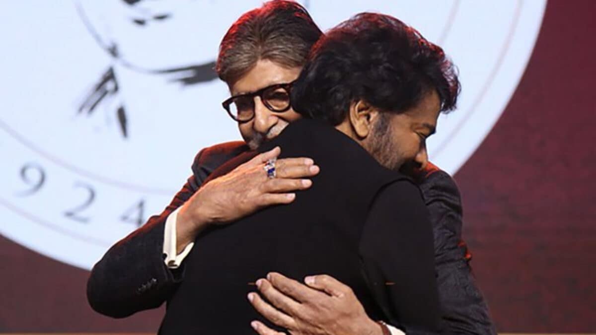 அமிதாப் பச்சனுக்கு 84வது பிறந்தநாள் வாழ்த்து கூறிய சிரஞ்சீவி