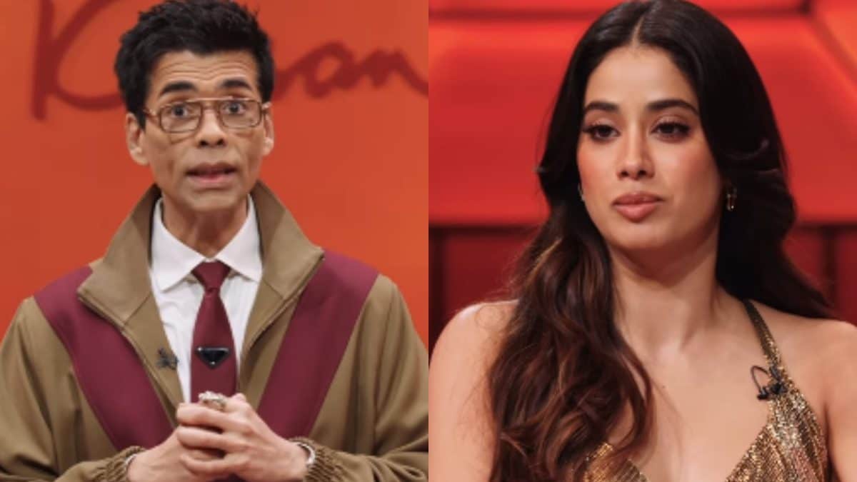 Koffee With Karan 9: Janhvi Kapoor Reveals Gaining Weight After Karan Johar Stopped Talking To Her