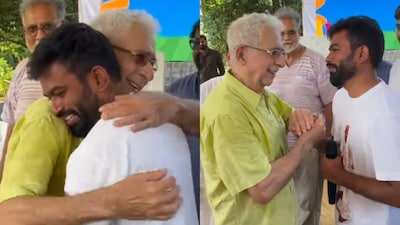 Naseeruddin Shah met CJP founder Abhijeet Dipke ahead of the Shivaji Park protest.