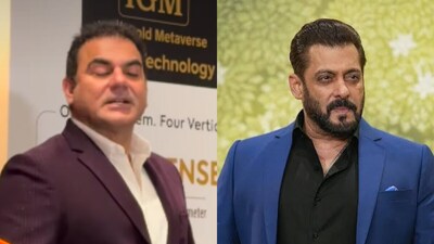 Arbaaz Khan seemingly avoided a question about Salman Khan at a Mumbai event.