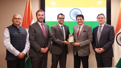 Goyal met Nike COO Venkatesh Alagirisamy, CLO Rob Leinwand and Chief Government & Public Affairs Officer Jorge Casimiro on the sidelines of the G20 Trade Ministers’ meet. (Image via X)