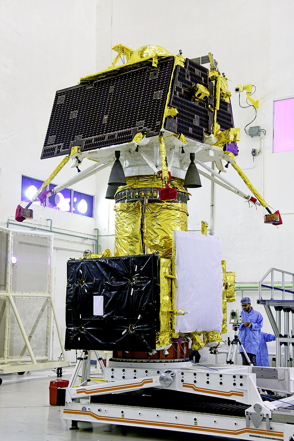 Chandrayaan-2 Launched on July 22, 2019, Chandrayaan-2 was designed to study the Moon through an orbiter, lander and rover. Although the lander did not achieve a successful soft landing, the orbiter continued its scientific mission and provided valuable lunar data. 