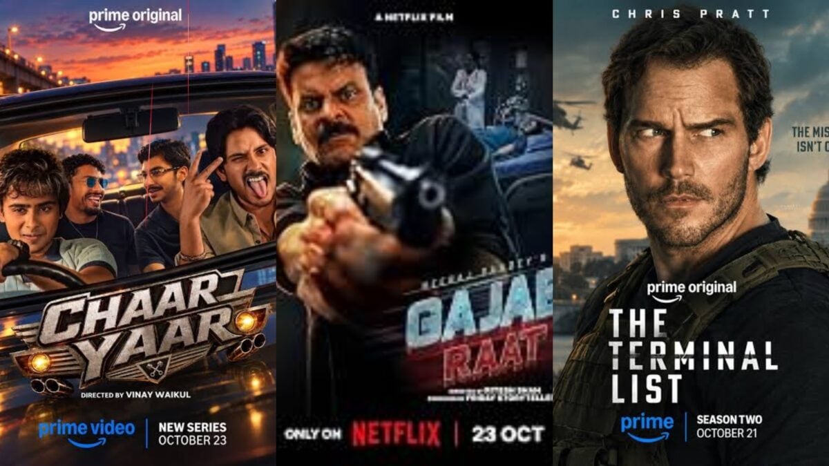 OTT Releases This Week (October 19, 2026 - October 25, 2026): Gajab Raat, Chaar Yaar, The Terminal List Season 2 And More