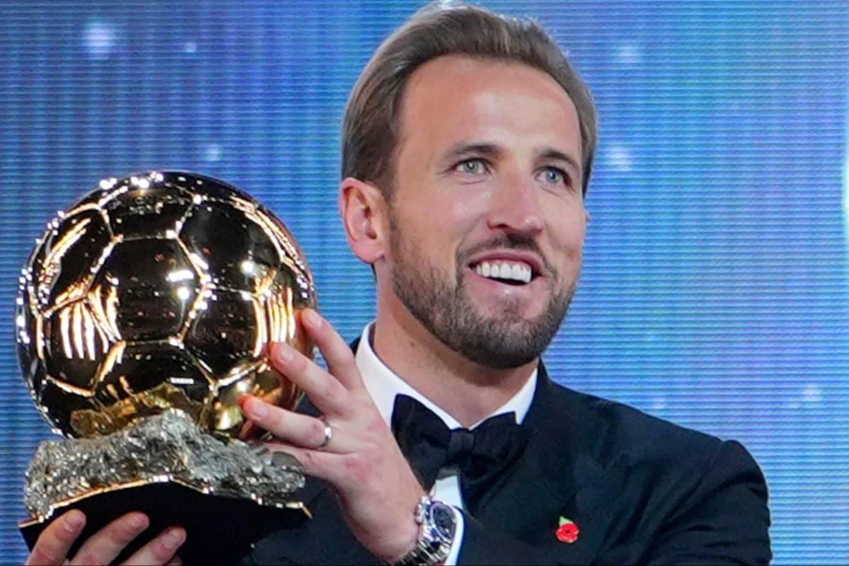 Harry Kane Pips Kylian Mbappe By 28 Votes To Win His First Ballon d'Or