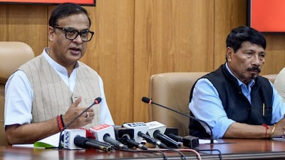 Himanta Biswa Sarma announces counter-rallies in Assam as the BJP targets Rahul Gandhi over the planned Supreme Court march. (IMAGE: PTI)