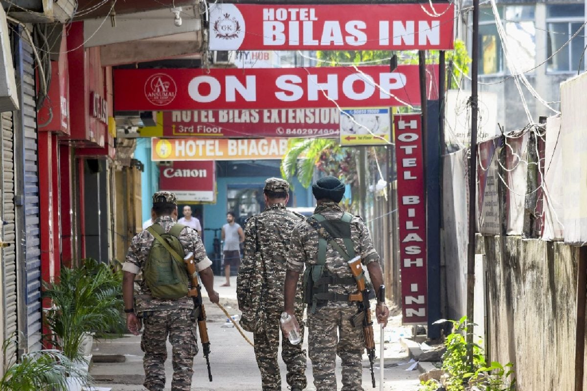 Guwahati Hotel Shooting CCTV Footage Shows Man Collapsing After Being Shot At Point-Blank Range