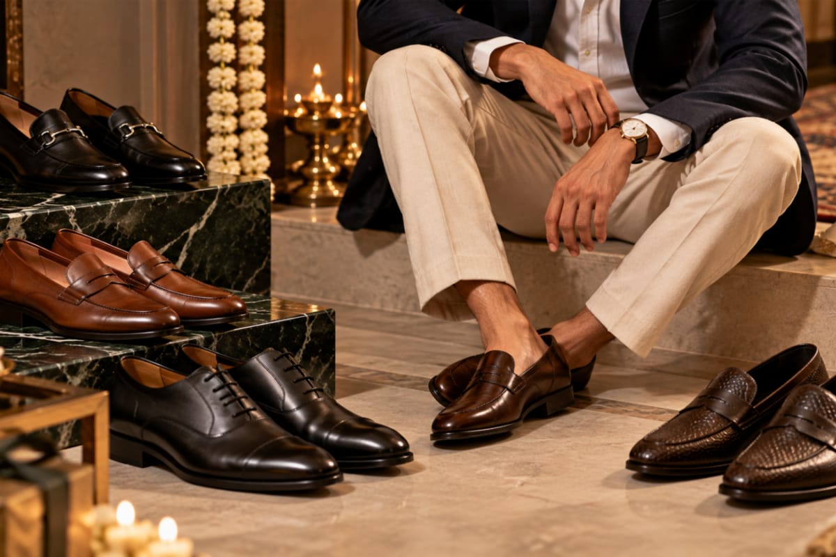 Best Slip-On Loafers and Formal Oxford Shoes for Men to Wear From the Office to Festive Celebrations