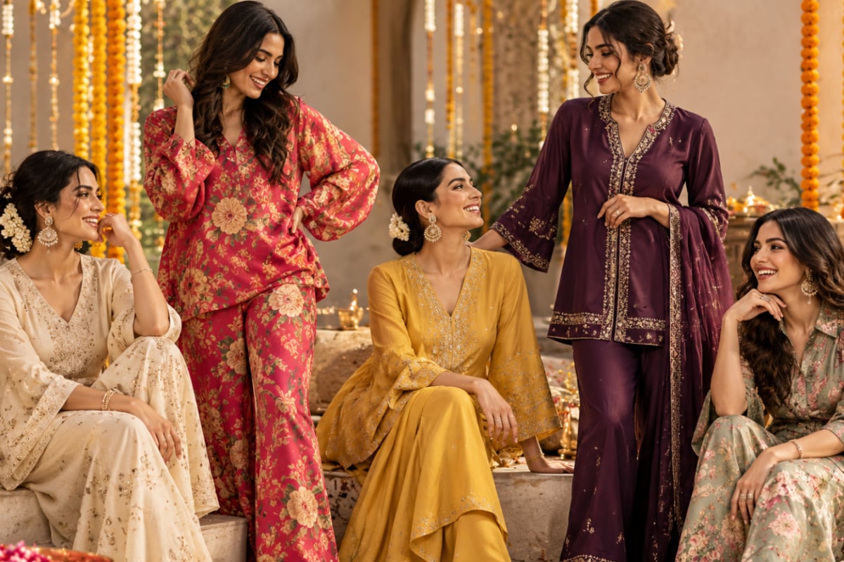 We Wore Five Co-Ord Sets Through A Festive Week