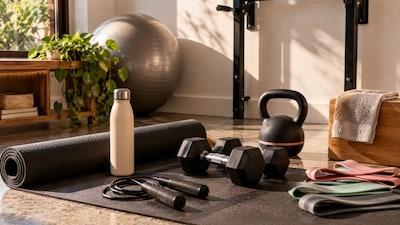 A smarter home gym starts with a few versatile essentials, not a room full of machines.