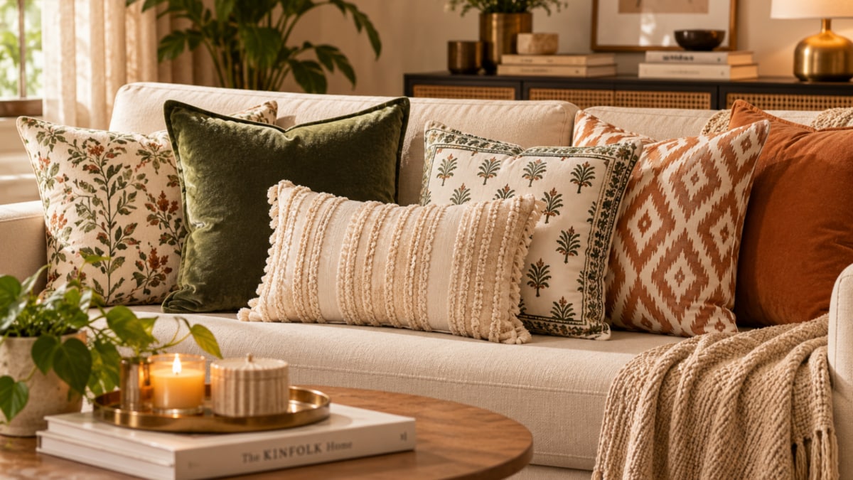 Sofa, So Good! Cushion Cover Sets Under ₹500 That Fake a Luxury Living Room