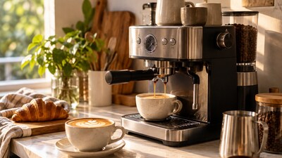 Bringing the café coffee ritual home, one cup at a time.