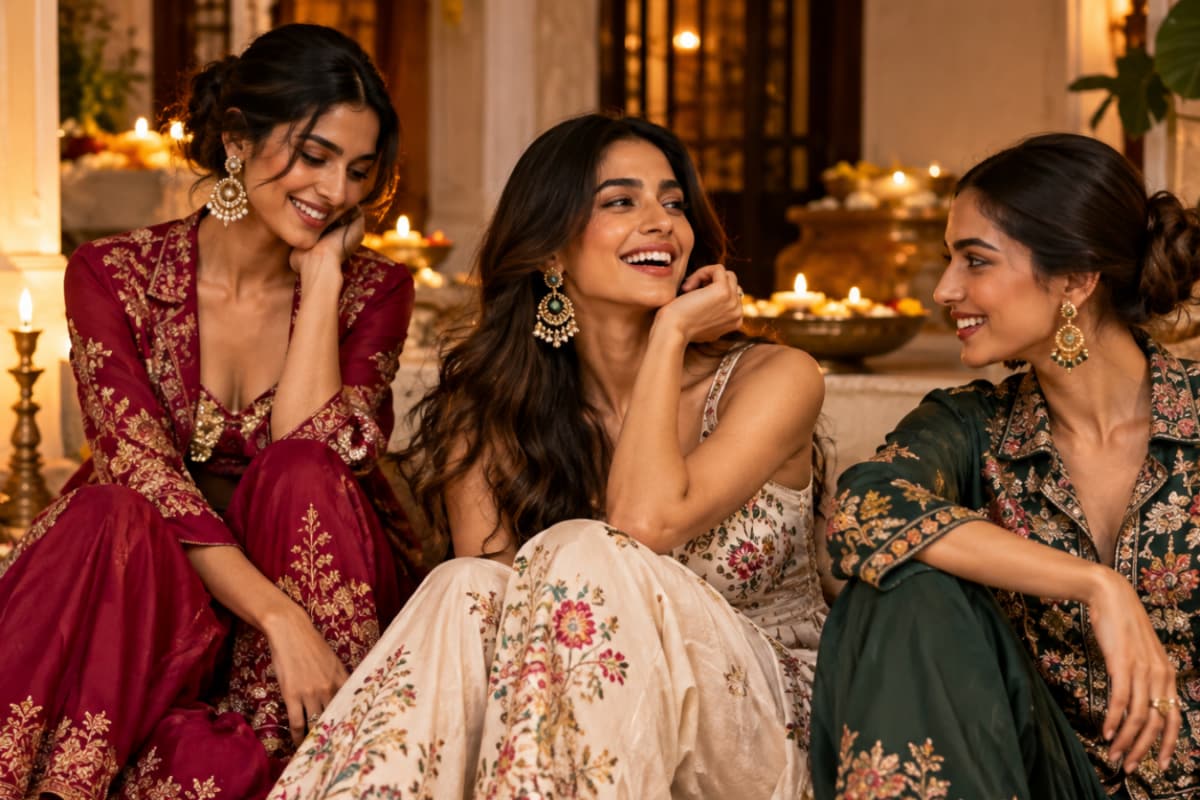 The Diwali Dress Code Is Embroidery, Excellent Co-ords and Zero Effort