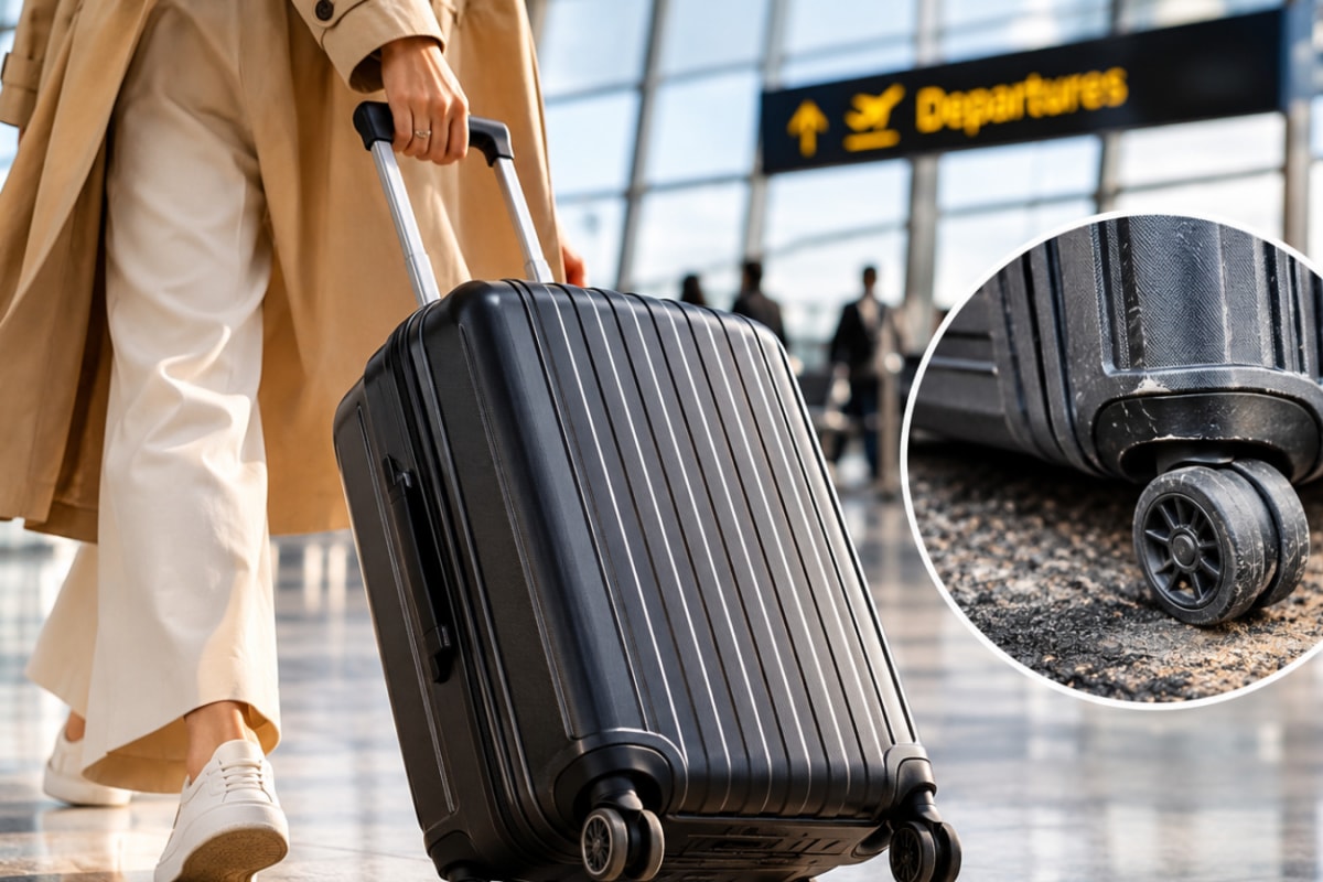 Wheel Broke At The Airport? Suitcases Built For Bad Roads And Rough Handling