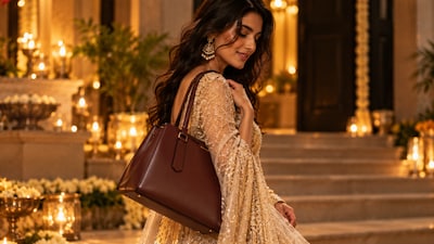 A bag affair, indeed. From timeless leather totes to polished satchels, these designer-label handbags prove that a little festive indulgence doesn't have to come with a five-figure splurge.