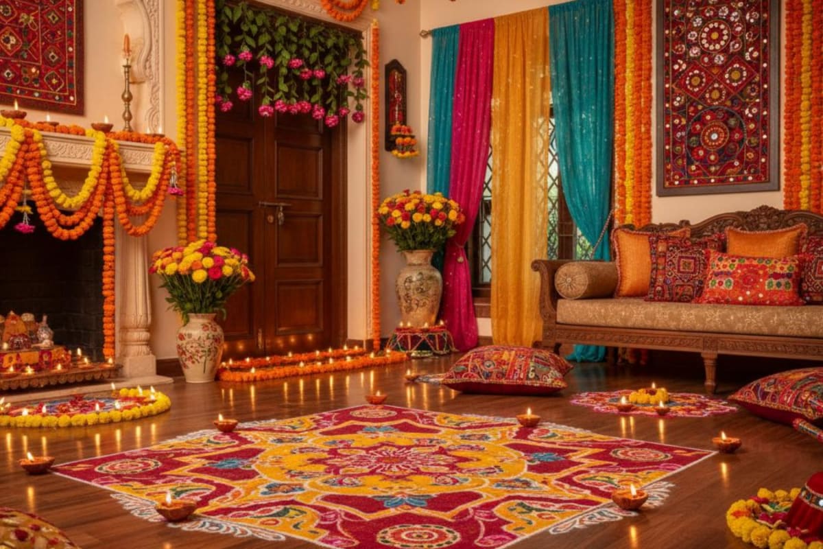 8 Navratri Home Decor Ideas That Look Expensive But Cost Very Little