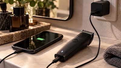 One cable, two essentials: how USB-C is simplifying the everyday grooming routine.