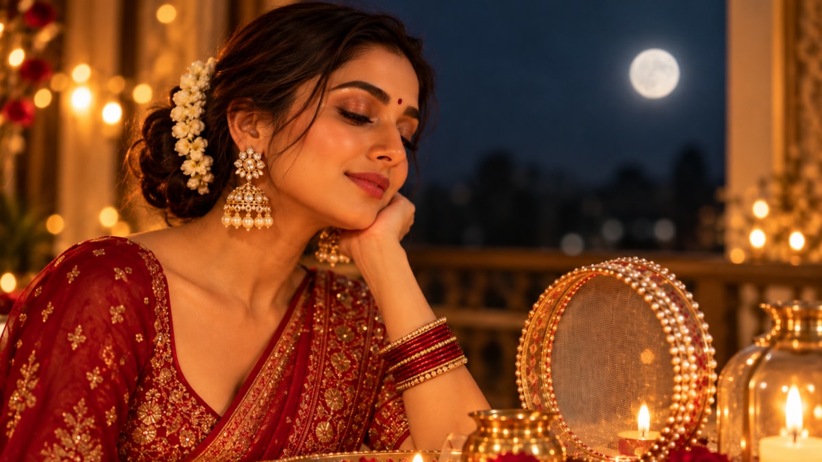 Karwa Chauth 2026: Statement Earrings To Build Your Festive Look Around