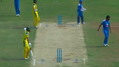 India A vs Australia A Live Cricket Score, 1st Unofficial ODI: Stay updated with IND-A vs AUS-A Ball by Ball Match Updates and Live Scorecard from Puducherry. (Picture Credit: Screengrab)
