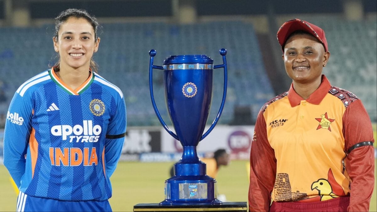 Zimbabwe choose to bat in first ODI against India in Vadodara