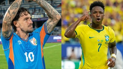 India will face Brazil in FIFA international friendly match on October 3 in Kolkata. (Picture Credit: X/@IndianFootball)